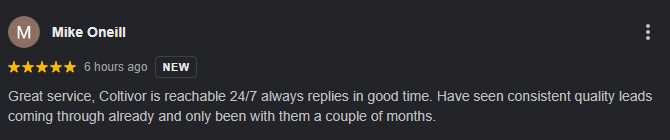 Customer review