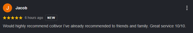 Customer review
