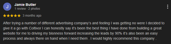 Customer review